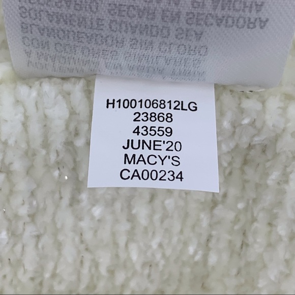 Epic Threads Little Girl's Ivory and Metallic Rainbow Heart Sweater, 2T - Picture 16 of 16